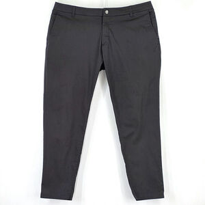 Athletic Tailored Birddogs Stretch Dark Gray Pants Mens 40x30 Slim Work Golf
